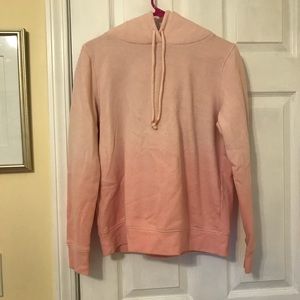 Pink ombré Sonoma Hooded Sweatshirt Size S